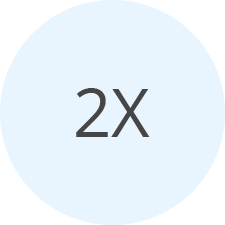 2X